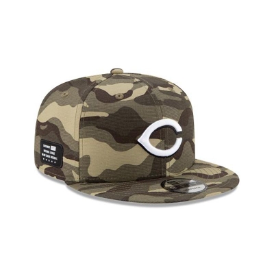 Cincinnati Reds Gorra | New Era MLB Armed Forces Weekend 9fifty Snapback Cap Mexico - Verdes